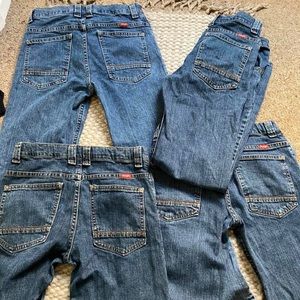 4 pairs of vintage wrangler jeans